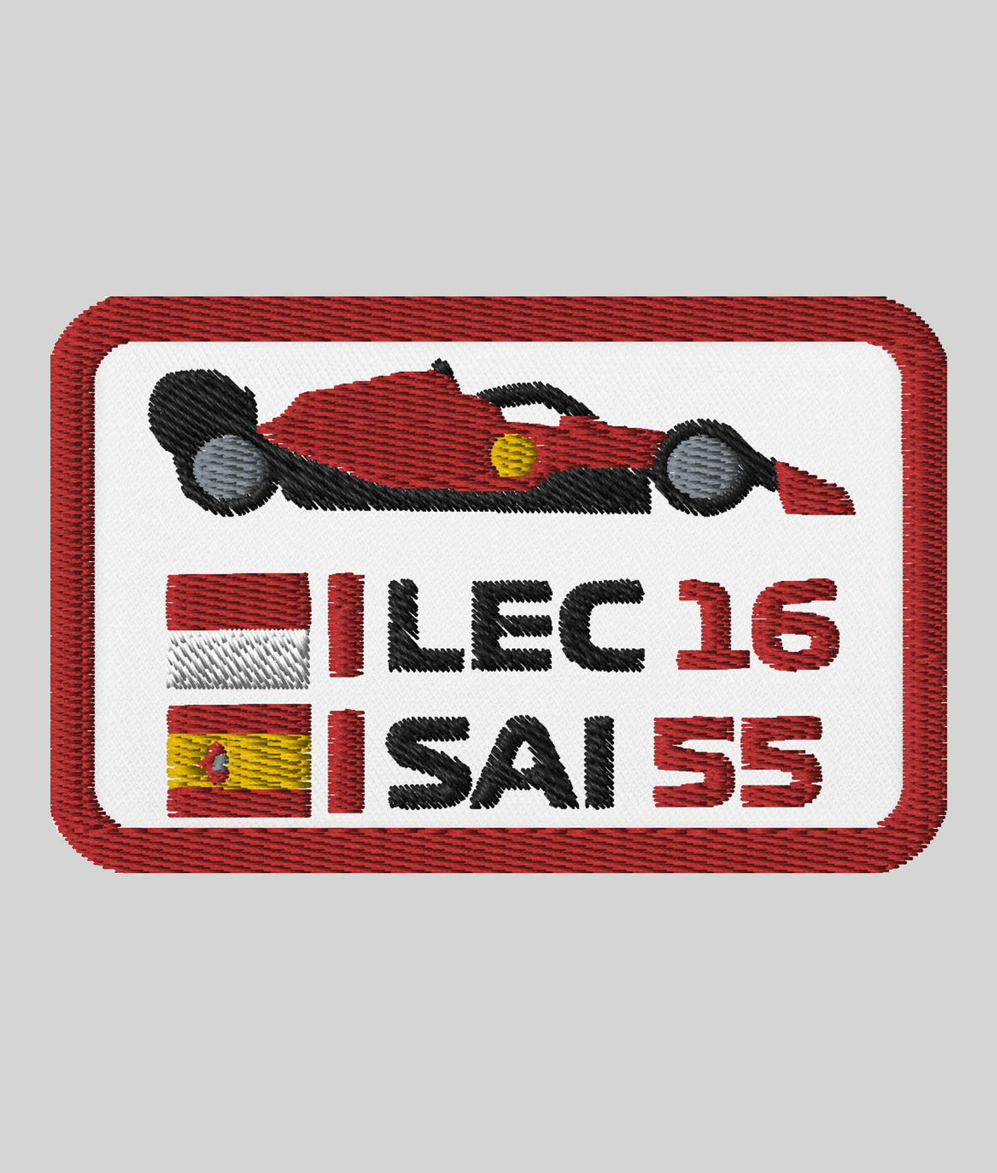 Embroidered Ferrari F1 Patch – DrsZone