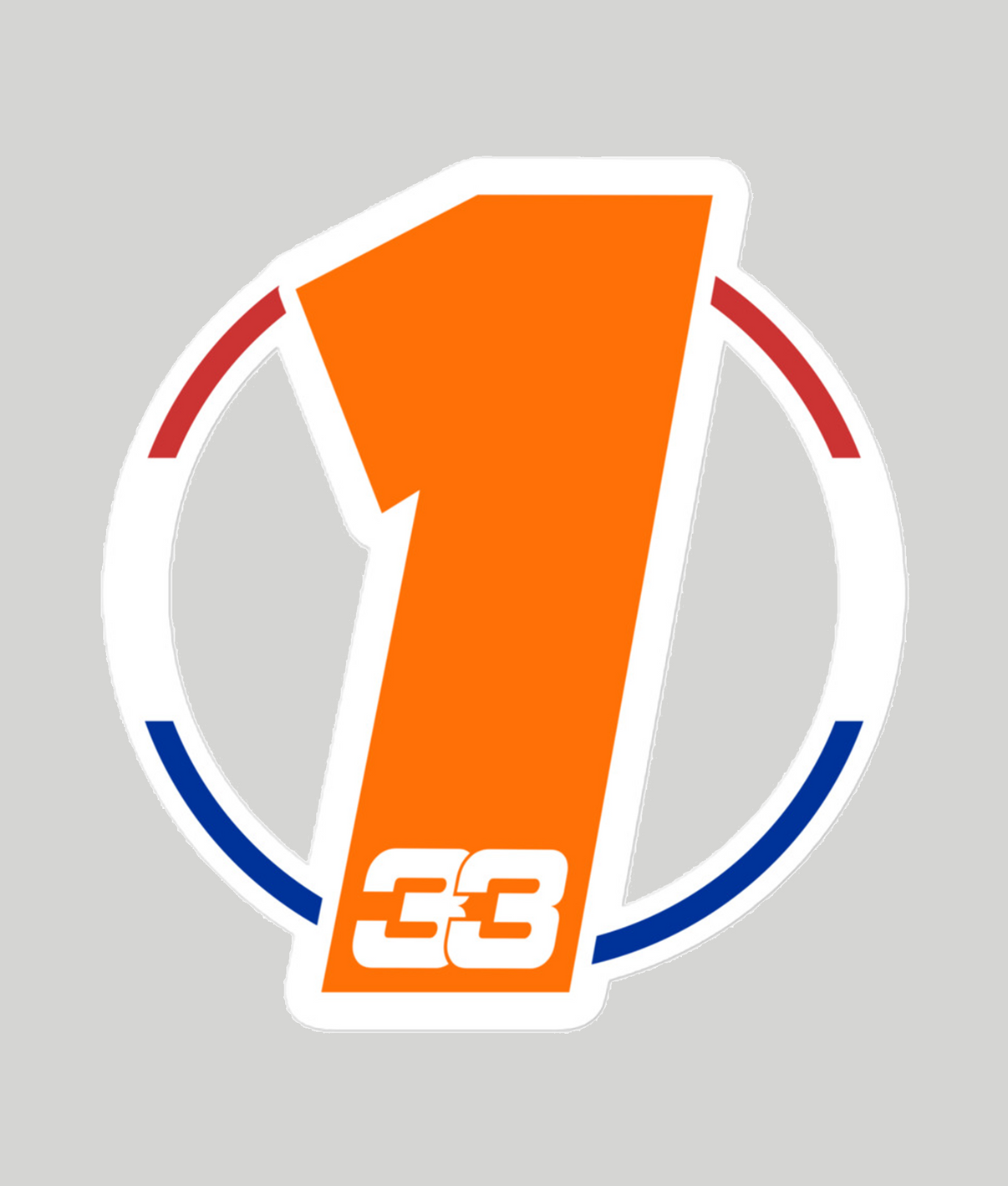 Max Verstappen 1 Sticker – DrsZone